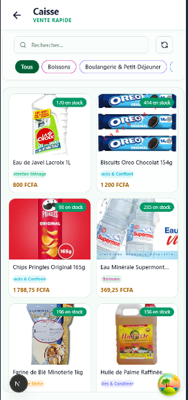 Egestock Mobile - Gestion des stocks